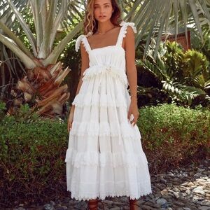 Anne Louise Boutique Phi Phi Heart Smock Dress